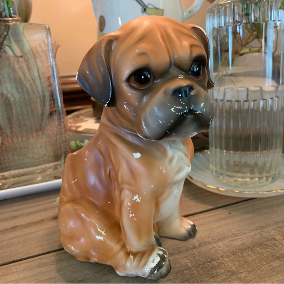 Vintage Other - 🌱vintage dog~planter~Utensil holder~farmhouse~pets~plants